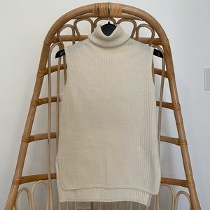 Uniqlo Turtleneck Wool Tank Top